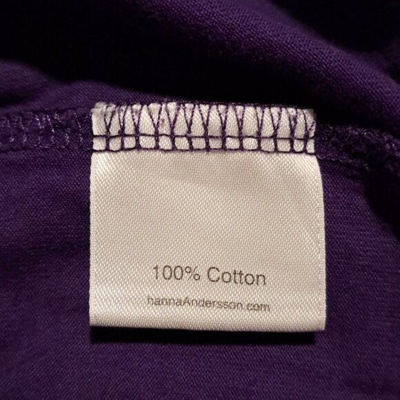 Hanna Andersson Purple Long Sleeve Tee - Picture 5 of 5